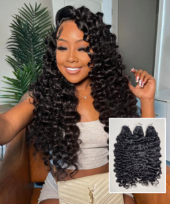 Loose Curly Hair Bundles 8 to 40 inch Vietnamese Raw Human Hair Weaves Luxury Quality