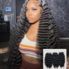 Deep Wave Hair Bundles 8 to 40 inch Vietnamese Raw Human Hair Weaves Luxury Quality