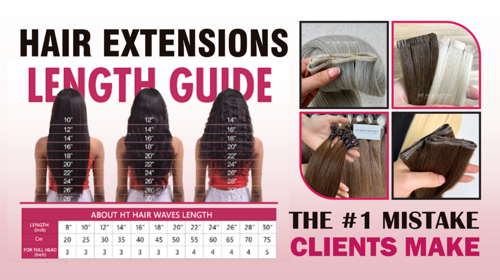 Hair Extensions Length Guide: The #1 Mistake Clients Make
